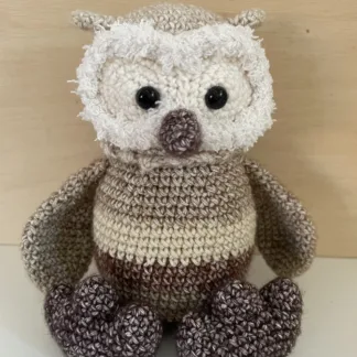 Uiltje - gehaakte knuffel