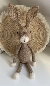 Grote Snuf bruin - gehaakte knuffel