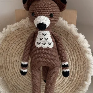Vos Met Kipje - gehaakte knuffel
