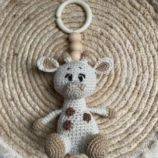 Wagenhanger Girafje - gehaakte wagenhanger
