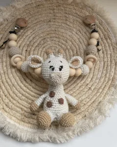 Wagenspanner Girafje - gehaakte geen categorie