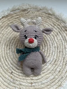 Rendiertje  - gehaakte knuffel