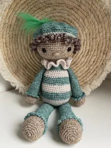 Pietje Groen - gehaakte knuffel