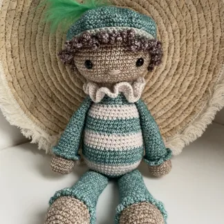 Pietje Groen - gehaakte knuffel