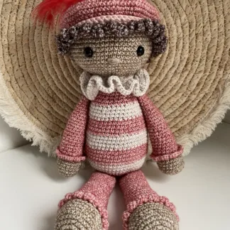 Pietje Roze - gehaakte knuffel
