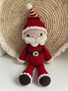 Kerstman  - gehaakte knuffel